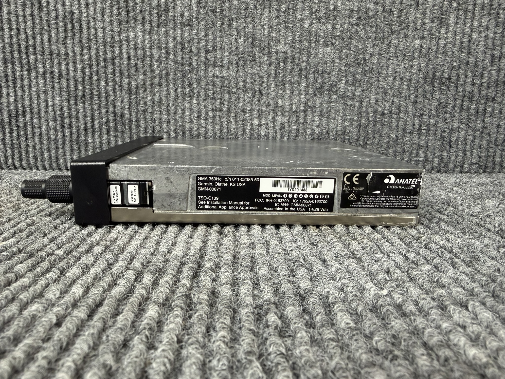 011-02385-50 GMA 350Hz Audio Panel - Image 2