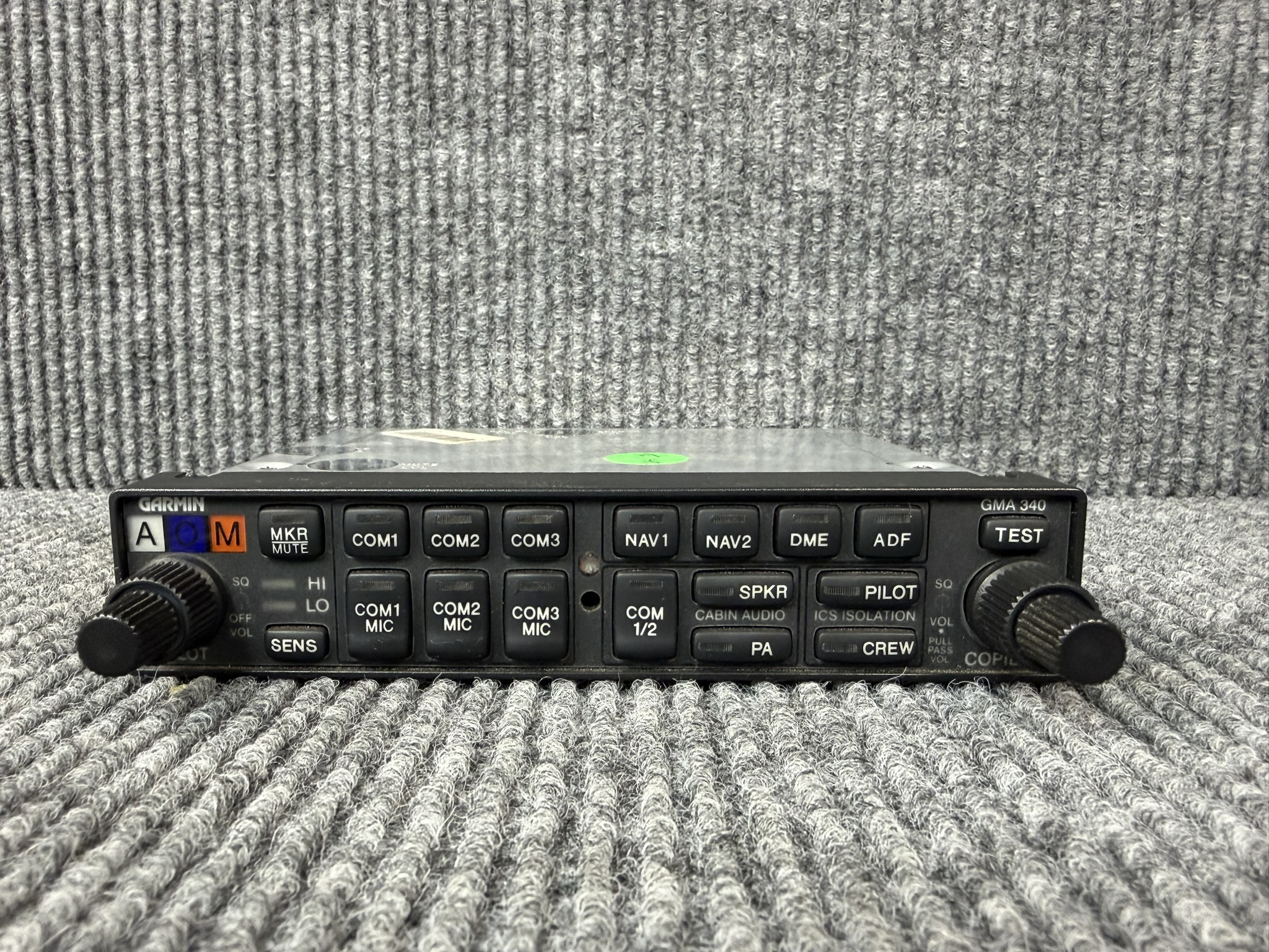 011-00401-10 GMA 340 Garmin Audio Panel, Marker Beacon Receiver, and Stereo Intercom