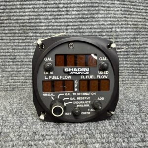 910532P Shadin Dual Fuel Flow Indicator