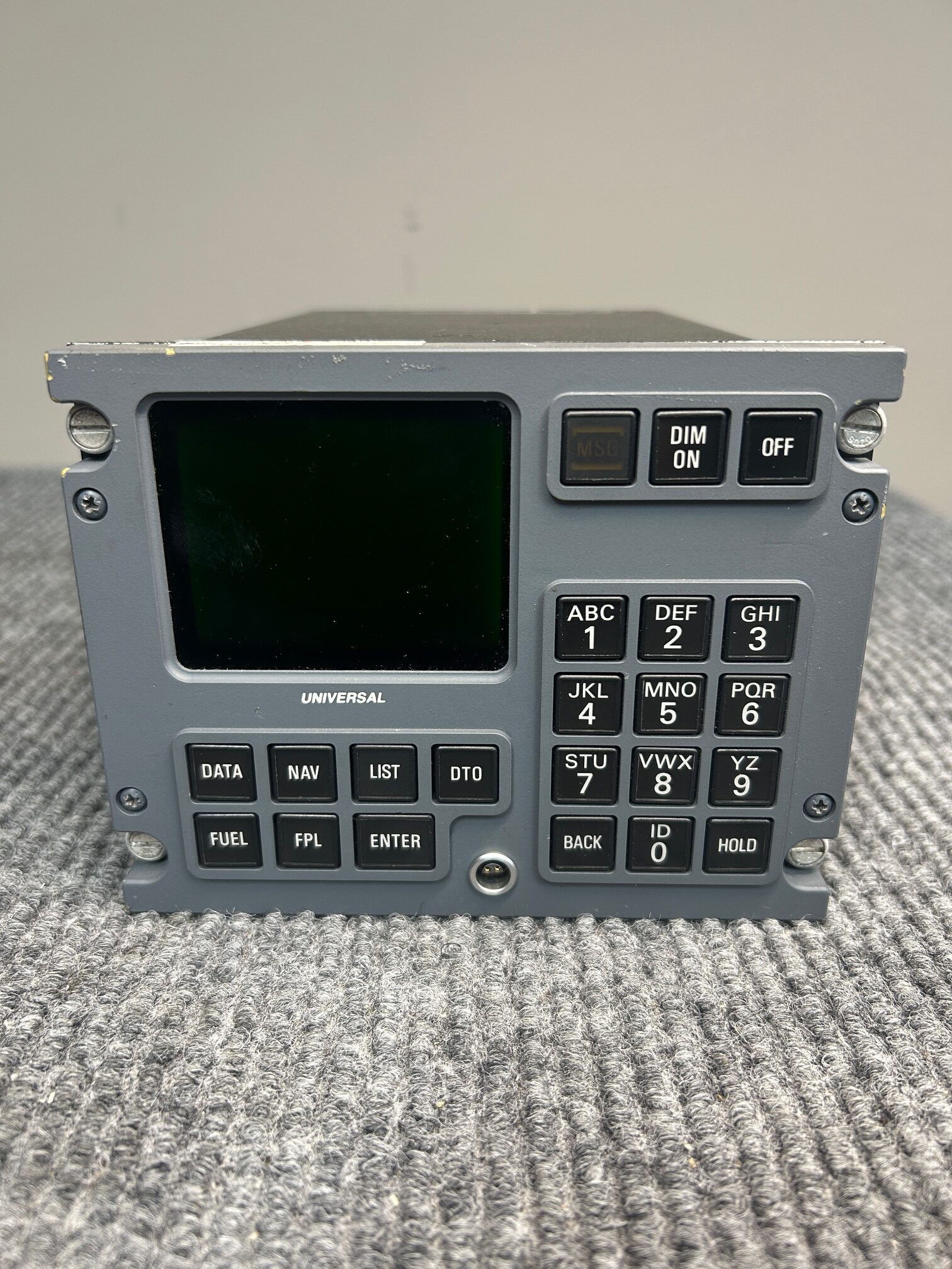 PN# 1010-1 Flight Management System CDU