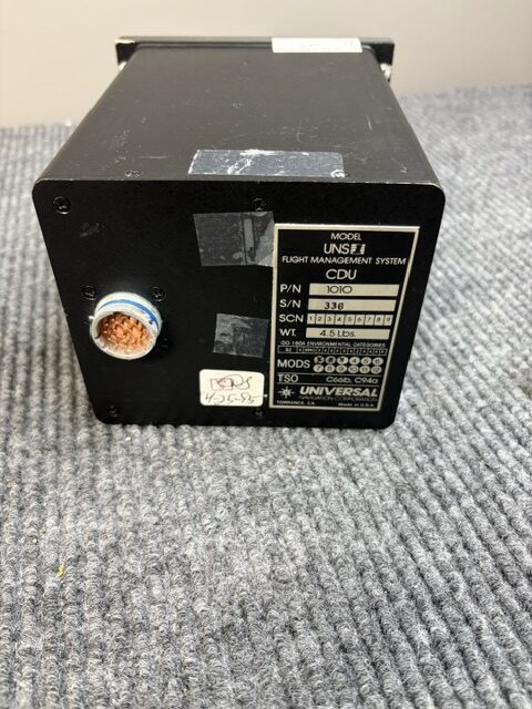 Control Display Unit (CDU) for the Universal Avionics UNS-1 Flight Management System (FMS). - Image 4