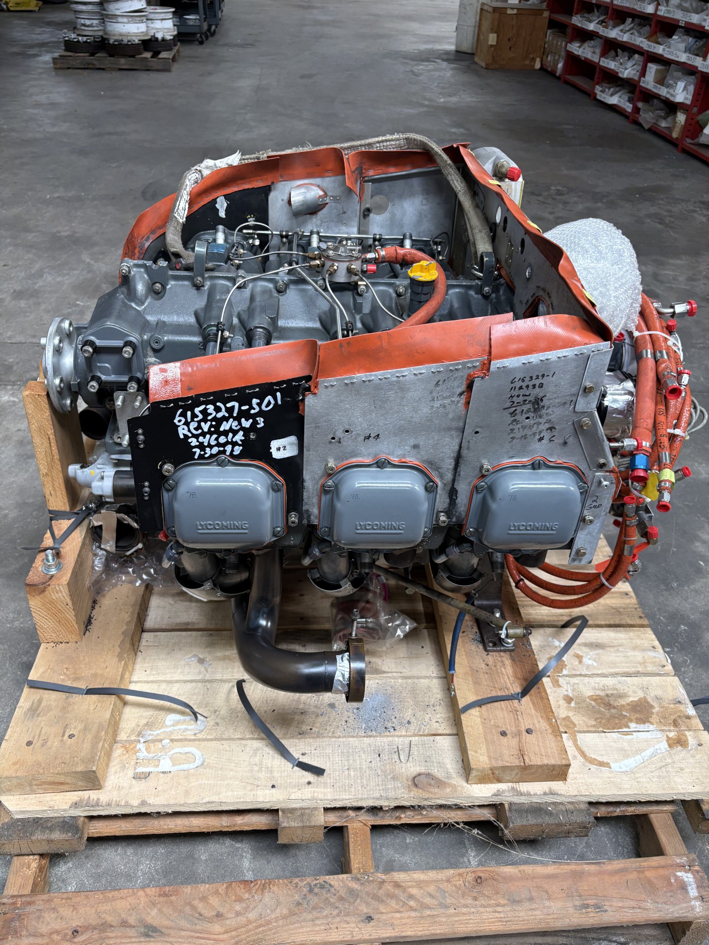 TIO-540-AG1A engine with 857.7 HR SNEW no prop strike with logs. ***MAKE OFFER*** - Image 4